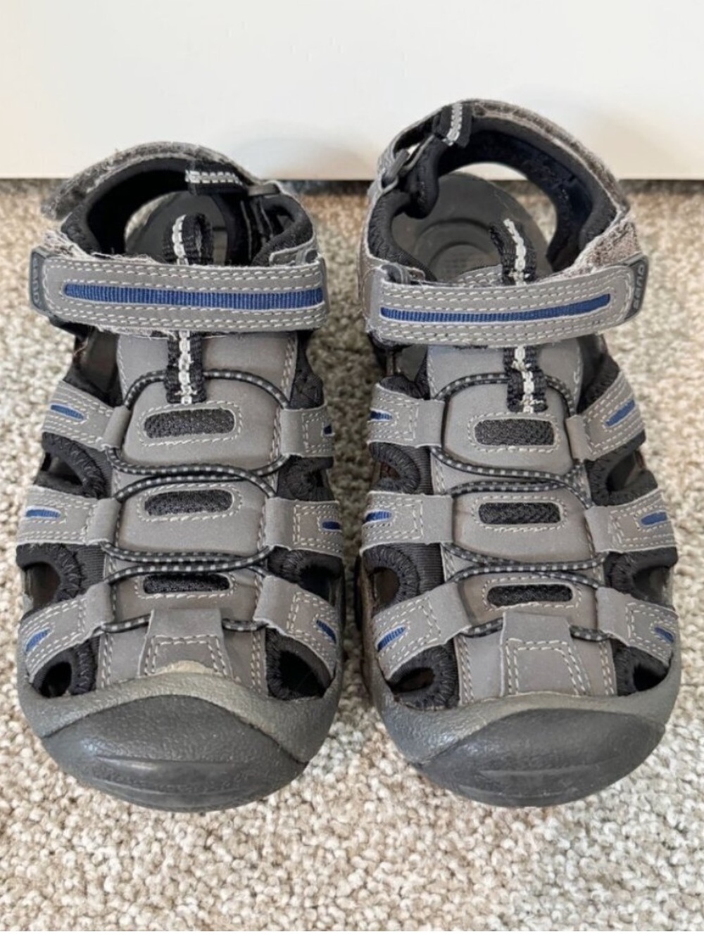 Water Shoes Sandals Kids Size 3 Closed Toe Hiking Outdoor Trail Summer Camping